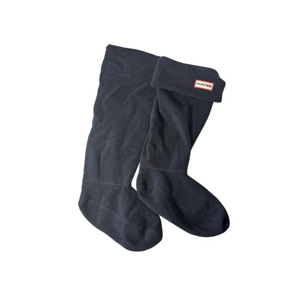 Hunter Rain Boots Women's Original Tall Black Glossy 6M/7F - Picture 7 of 9